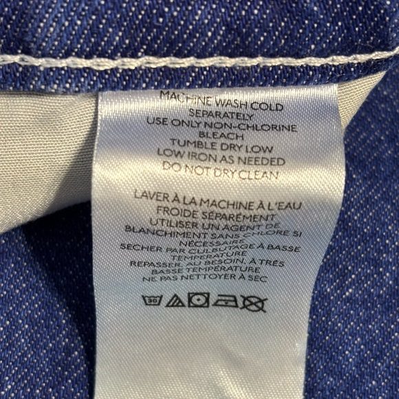 BDG Urban Outfitters Presley Blue Denim Jeans Size 24. Wide leg cargo Y2K vibes. - Picture 11 of 11